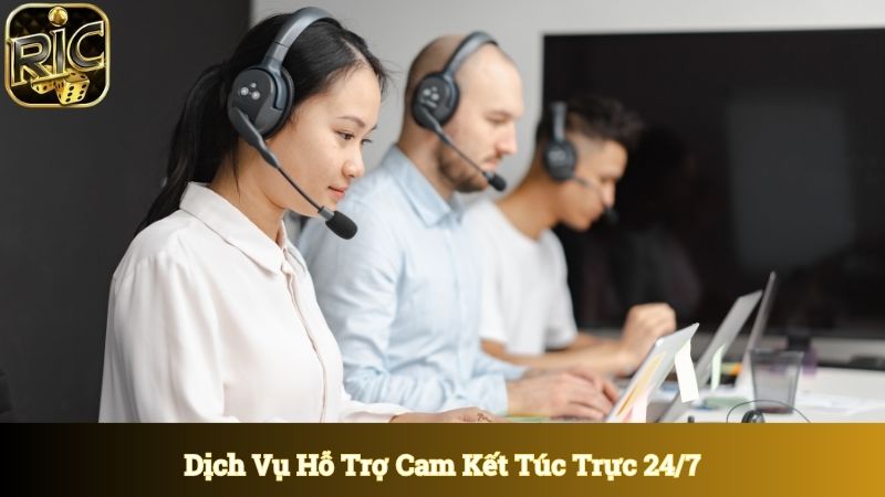 Dịch vụ hỗ trợ cam kết túc trực 24/7 giải đáp thỏa đáng 