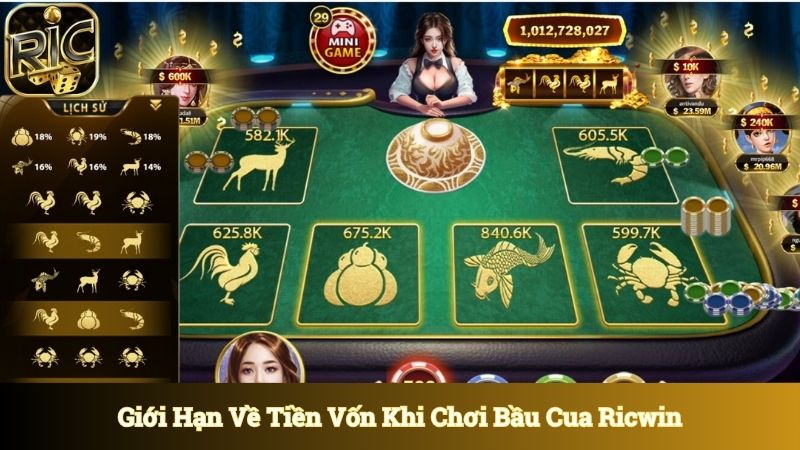 Giới hạn về tiền vốn là cách chơi Bầu Cua mang lại hiệu quả